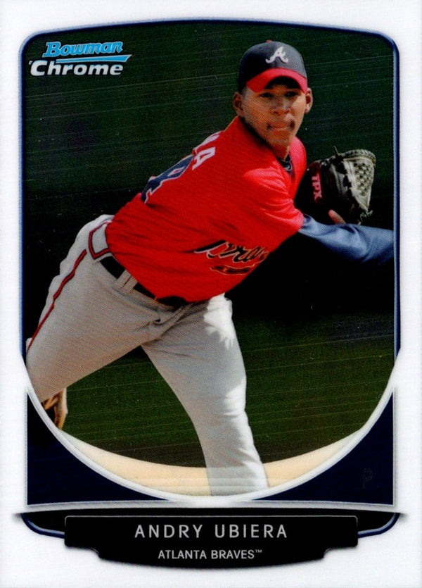 2013 Bowman Chrome Prospects Andry Ubiera #BCP159