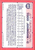 1991 Topps Traded Todd Johnson #63T Rookie