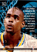1994 Stadium Club Super Teams NBA Finals Chris Webber