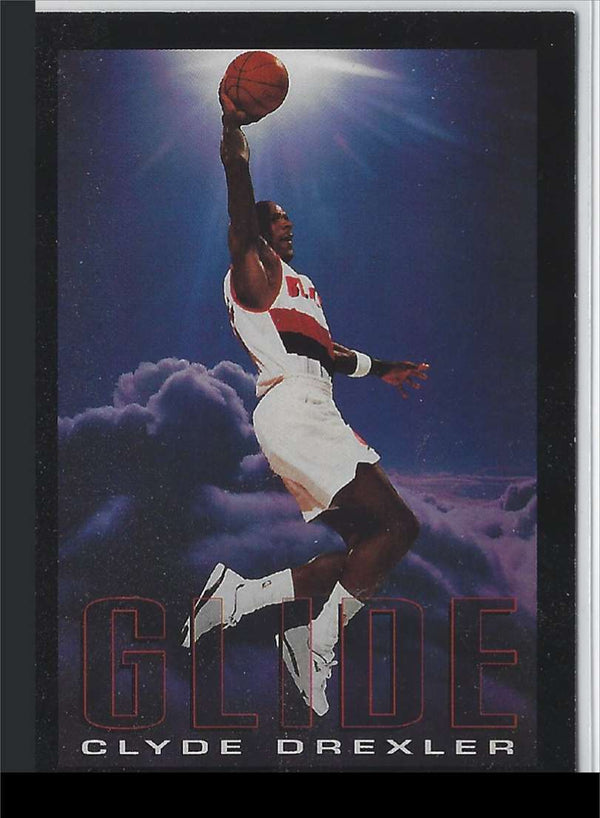 1993 SkyBox Clyde Drexler #334 Hot