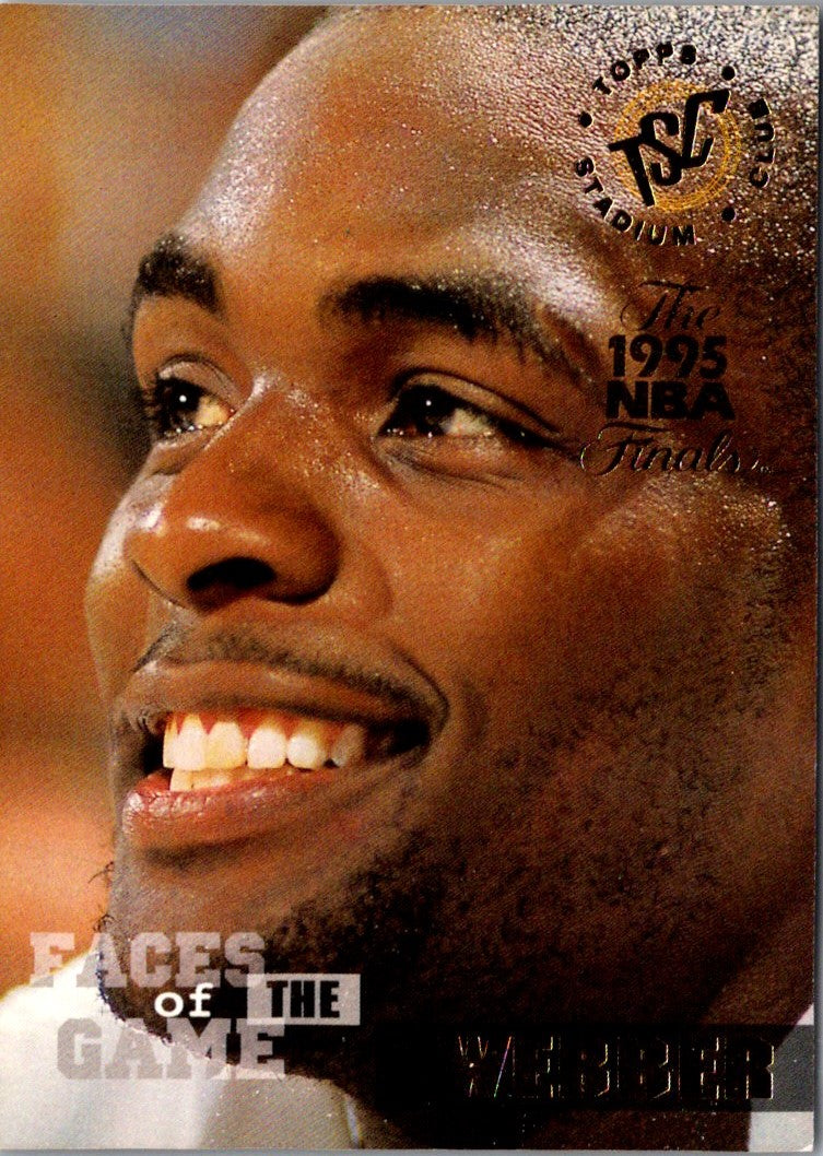 1994 Stadium Club Super Teams NBA Finals Chris Webber