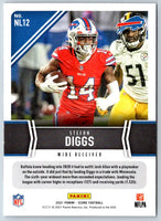 2021 Score Next Level Stats Stefon Diggs #NL12