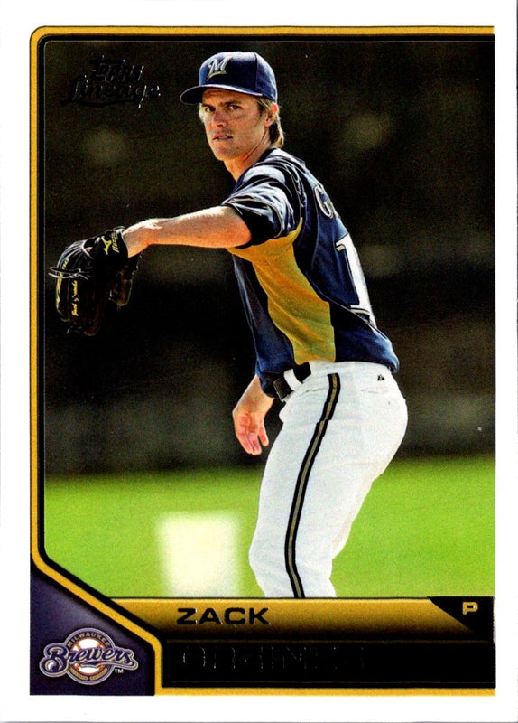 2011 Topps Lineage Zack Greinke #133