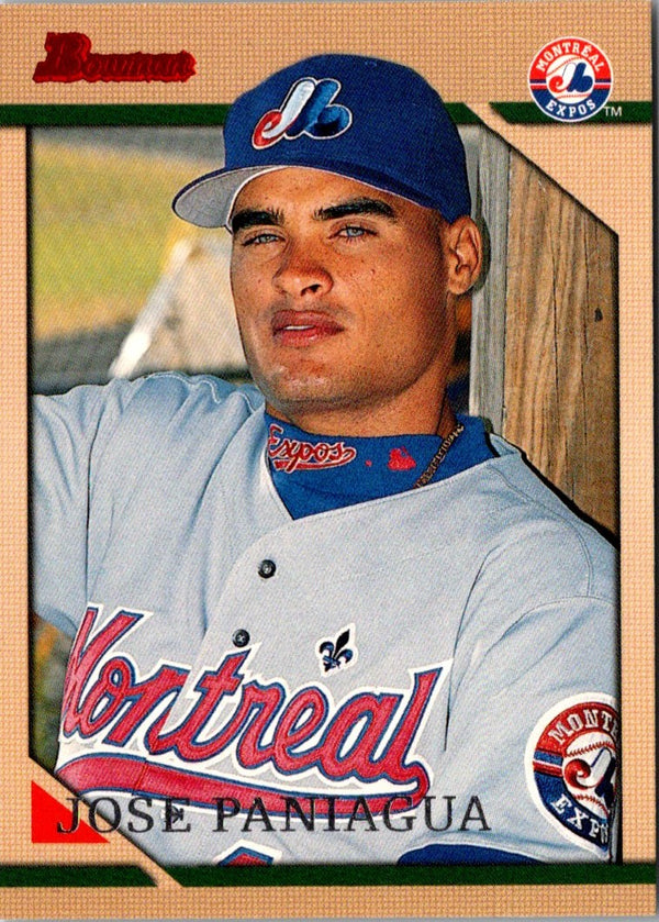 1996 Bowman Jose Paniagua #152