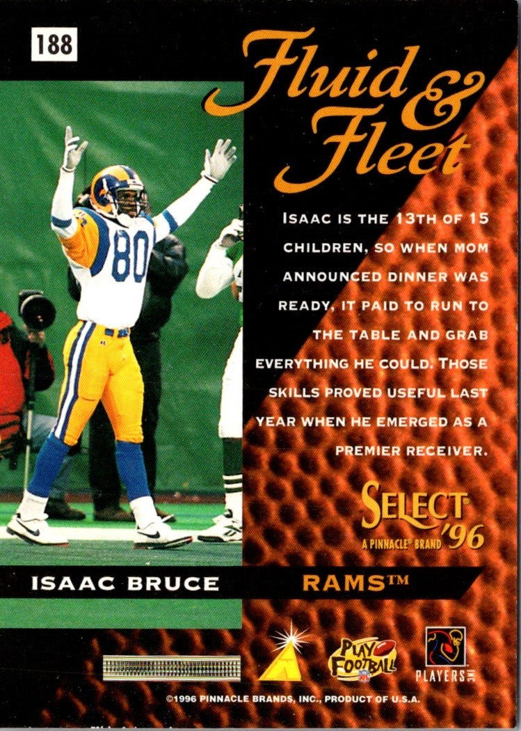 1996 Select Isaac Bruce