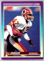 1990 Score A.J. Johnson #157