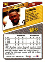 1993 Topps Barry Foster #140