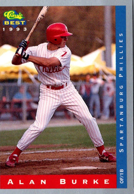 1993 Classic Best Alan Burke #179