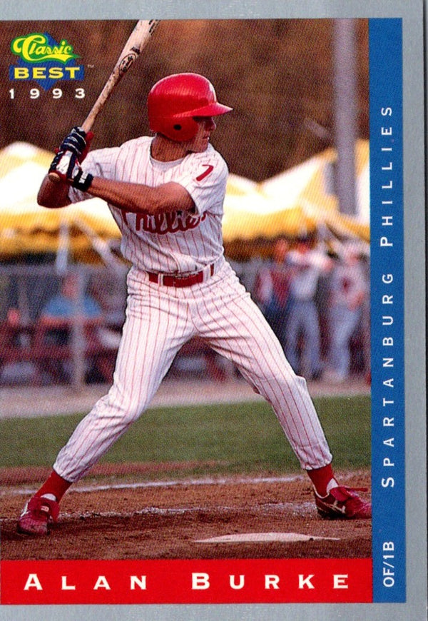 1993 Classic Best Alan Burke #179