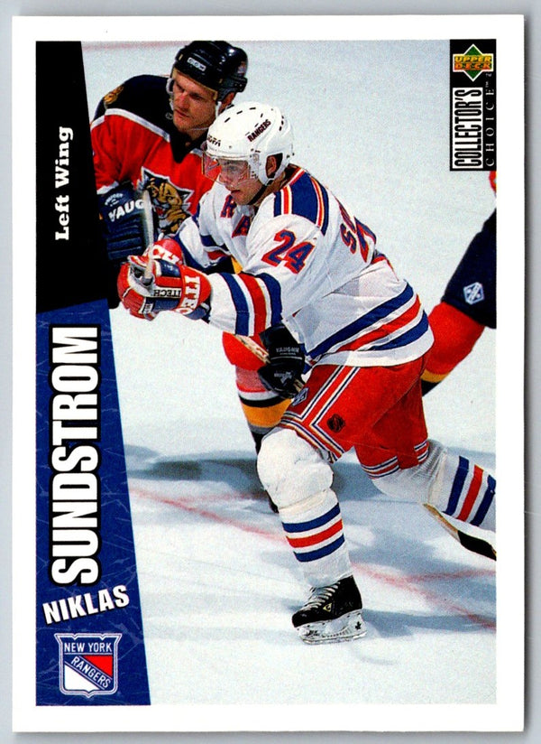 1996 Collector's Choice Niklas Sundstrom #168