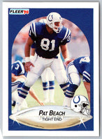 1990 Fleer Pat Beach #227