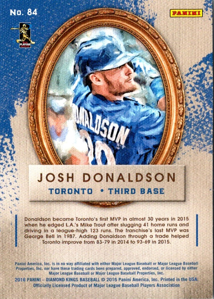 2016 Panini Diamond Kings Josh Donaldson