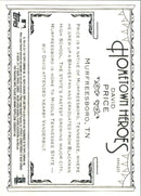 2011 Topps Allen & Ginter Hometown Heroes David Price