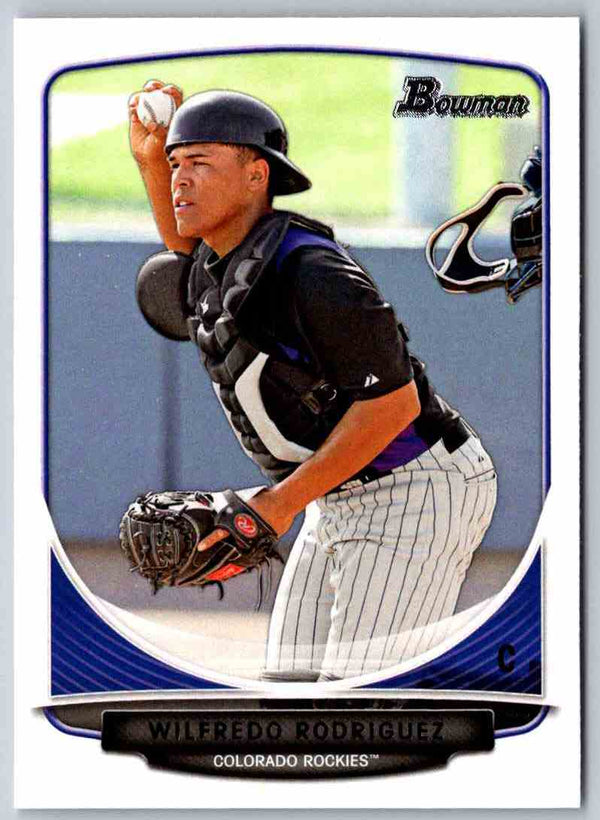 2013 Bowman Wilfredo Rodriguez #BP58