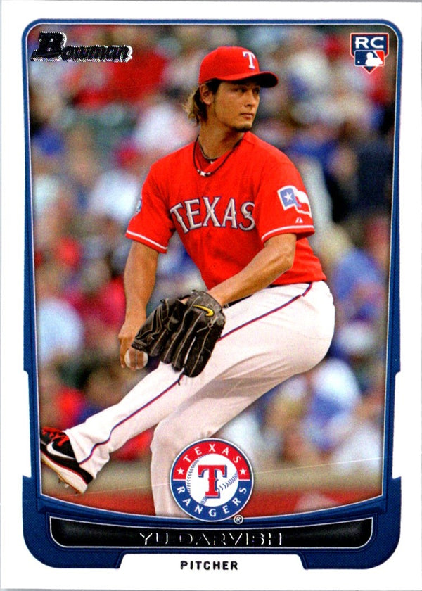 2012 Bowman Draft Picks & Prospects Yu Darvish #50 Rookie