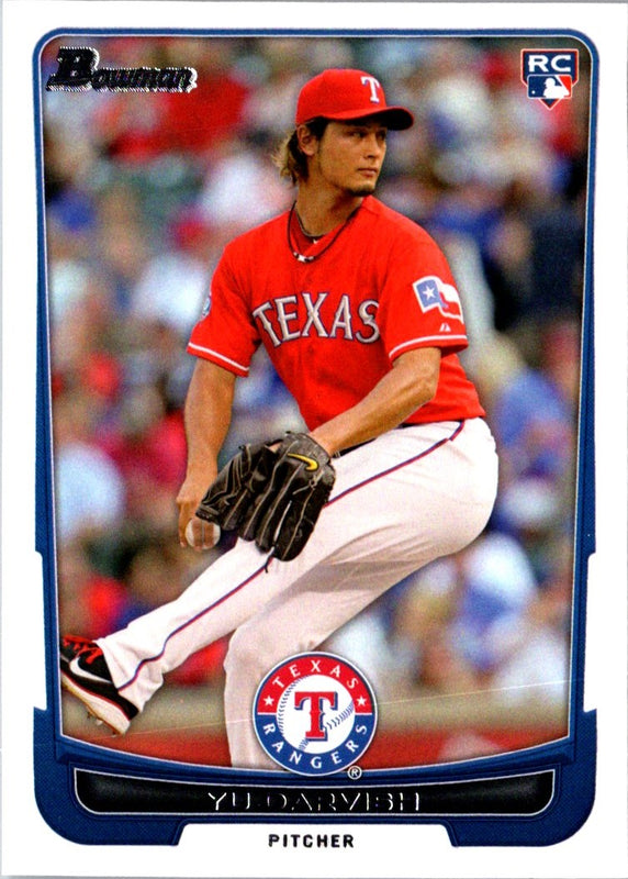 2012 Bowman Draft Picks & Prospects Yu Darvish #50 Rookie