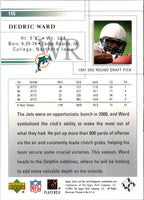 2001 Upper Deck Dedric Ward #115