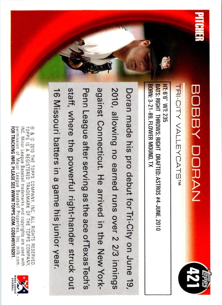 2010 Topps Pro Debut Bobby Doran