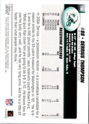 2004 Topps Derrius Thompson