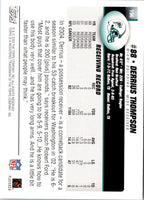 2004 Topps Derrius Thompson #196