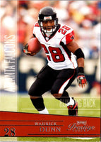 2006 Playoff Prestige Warrick Dunn #9