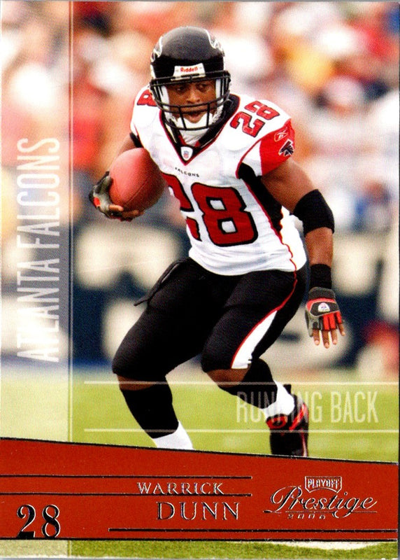 2006 Playoff Prestige Warrick Dunn #9