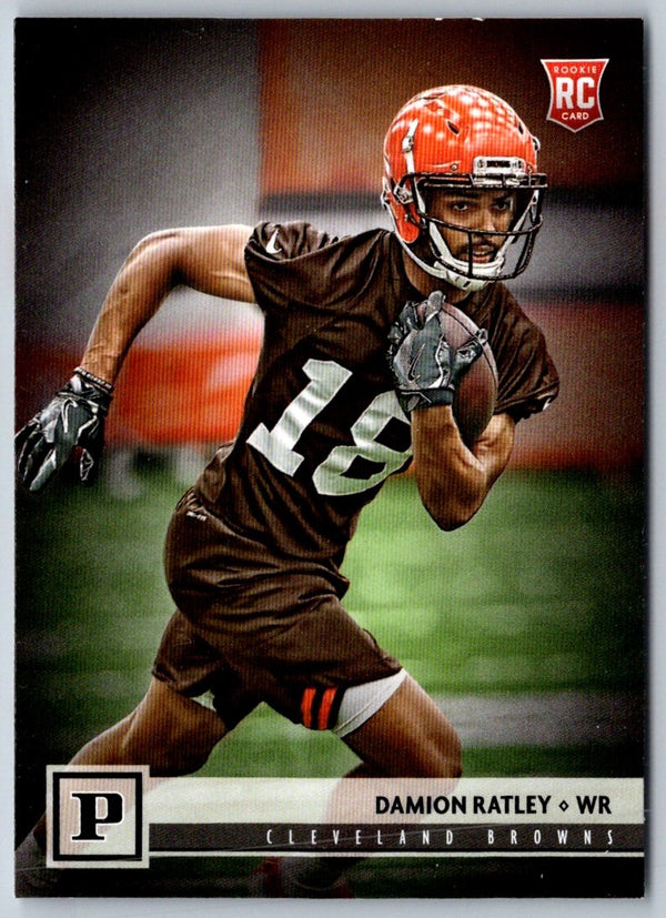 2018 Panini Damion Ratley #364 Rookie