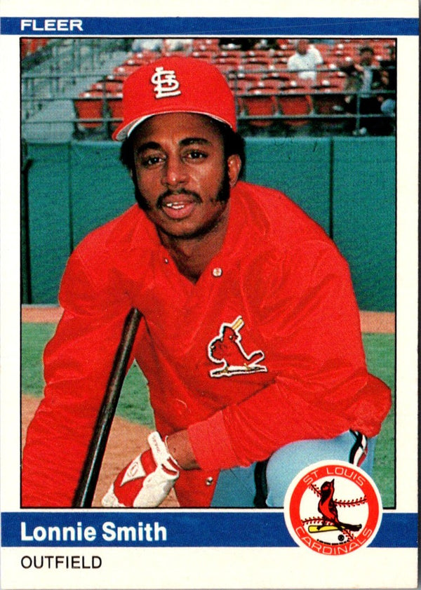 1984 Fleer Lonnie Smith #335