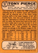 1968 Topps Tony Pierce
