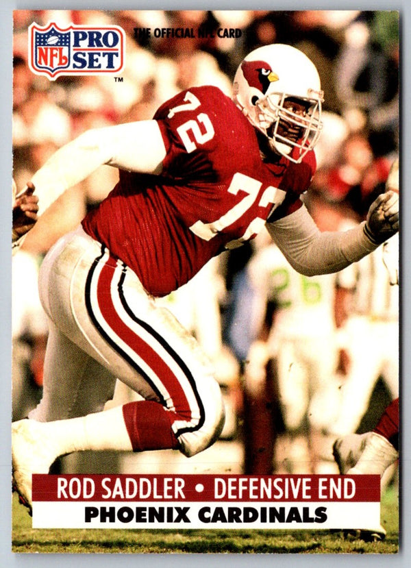 1991 Pro Set Rod Saddler #266 Rookie