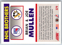 1991 Score American Brian Mullen/Joe Mullen ( #379