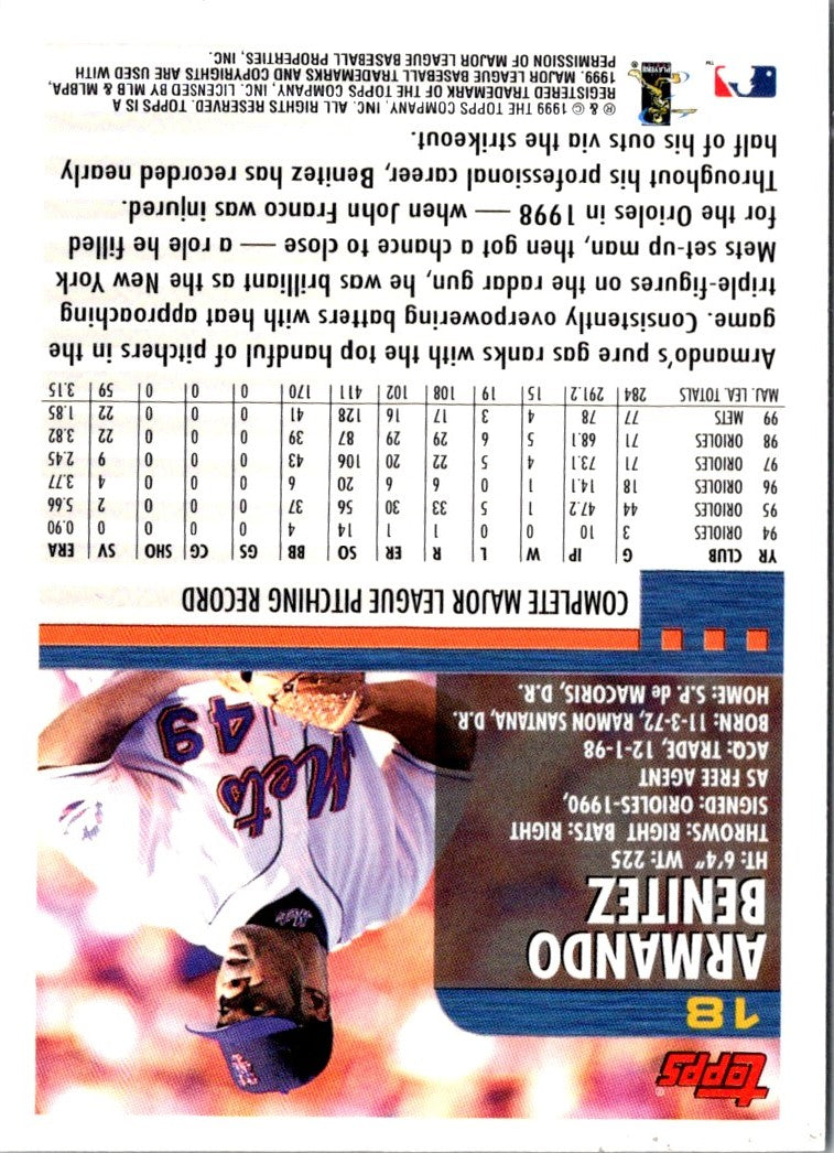 2000 Topps Armando Benitez