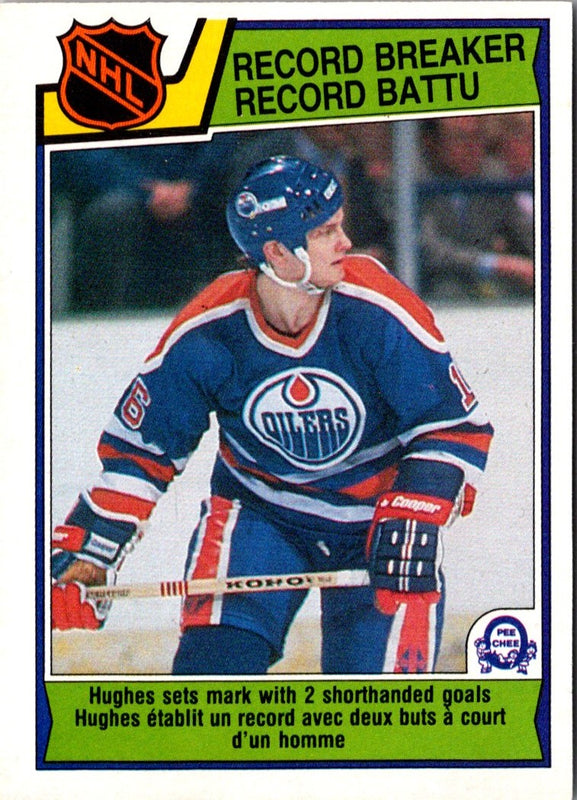 1983 O-Pee-Chee Pat Hughes #213