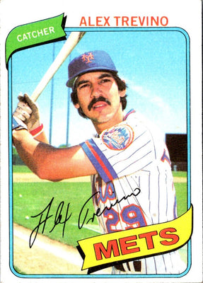 1980 Topps Alex Trevino #537 Rookie