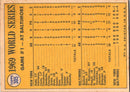 1970 Topps World Series Game 1 - Buford Belts Leadoff Homer!