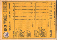1970 Topps World Series Game 1 - Buford Belts Leadoff Homer! #305 EX-MT+