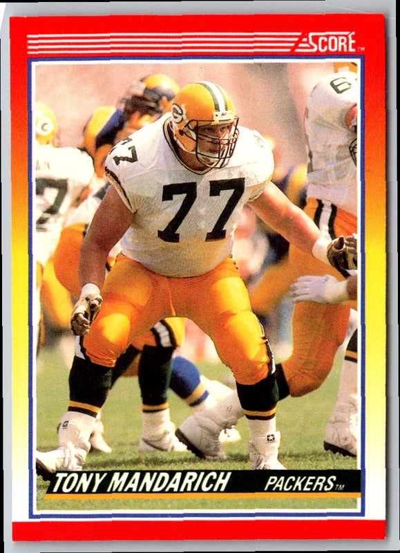 1990 Score Tony Mandarich #289