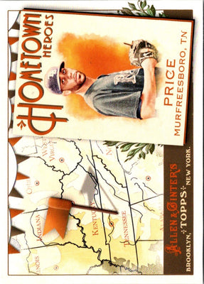 2011 Topps Allen & Ginter Hometown Heroes David Price #HH20