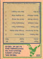 1983 O-Pee-Chee Pete Peeters #222
