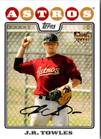 2008 Topps J.R. Towles #321 Rookie