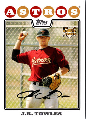 2008 Topps J.R. Towles #321 Rookie