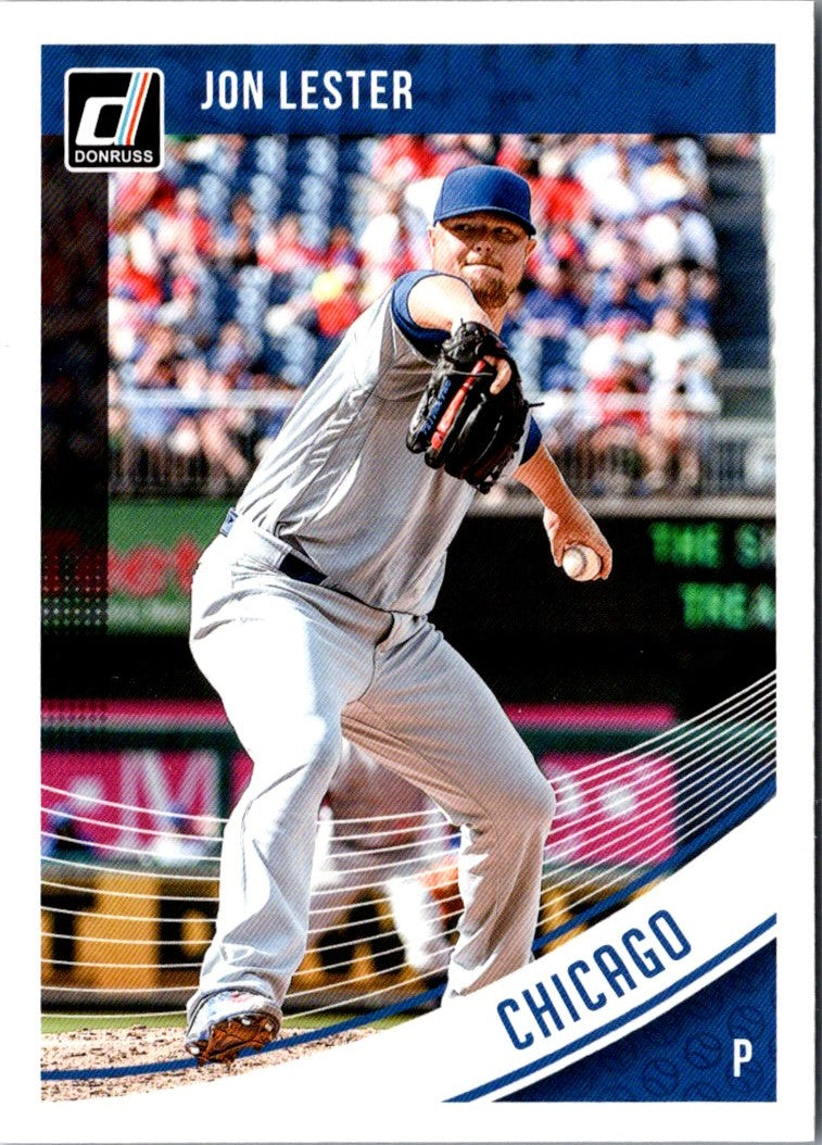 2018 Donruss Jon Lester