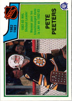 1983 O-Pee-Chee Pete Peeters #222