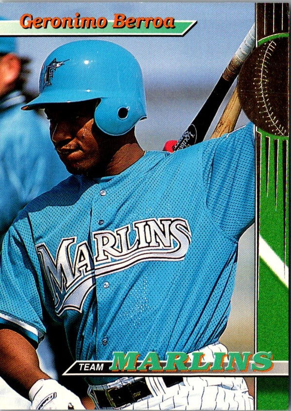 1993 Stadium Club Florida Marlins Geronimo Berroa #23