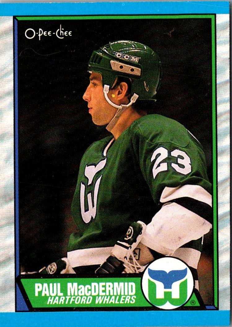 1989 O-Pee-Chee Paul MacDermid