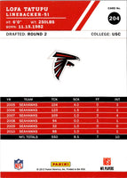 2012 Score Lofa Tatupu #204