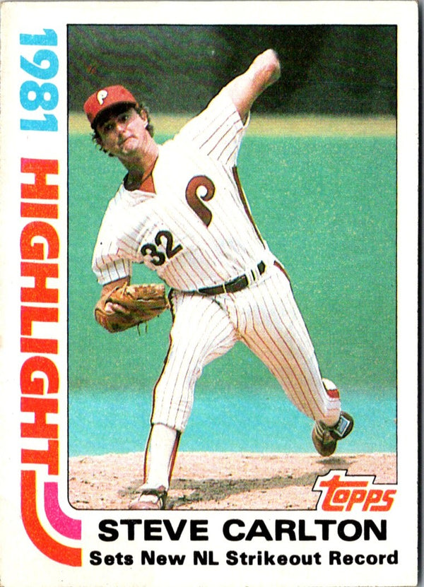 1982 Topps Steve Carlton #11