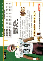 1996 Ultra Leeland McElroy #174 Rookie