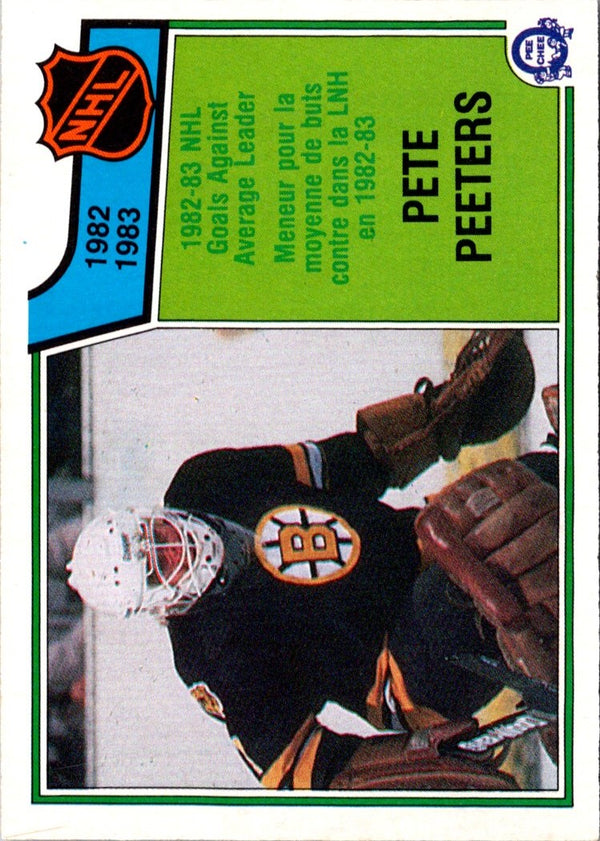 1983 O-Pee-Chee Pete Peeters #221