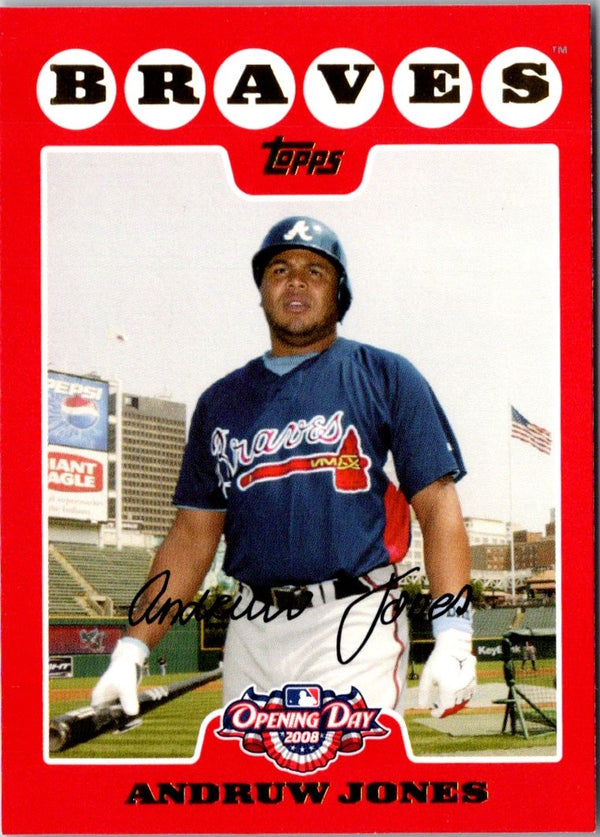 2008 Topps Opening Day Andruw Jones #55